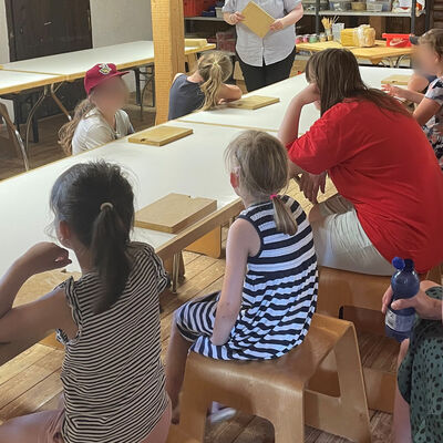 Pflegekinder-Mitmach-Aktion im Ziegeleimuseum Lage