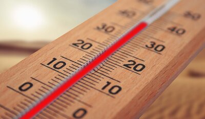 Bild vergr&ouml;&szlig;ern: Thermometer Hitzschutz