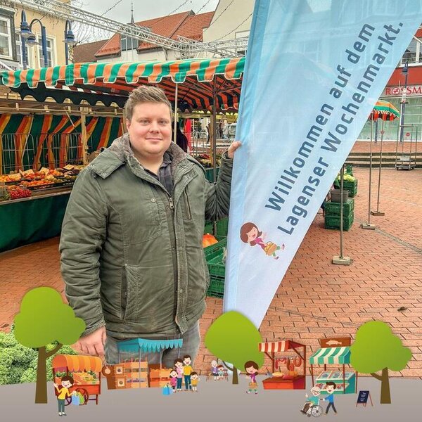 Bild vergr&ouml;&szlig;ern: Wolzin Wochenmarkt