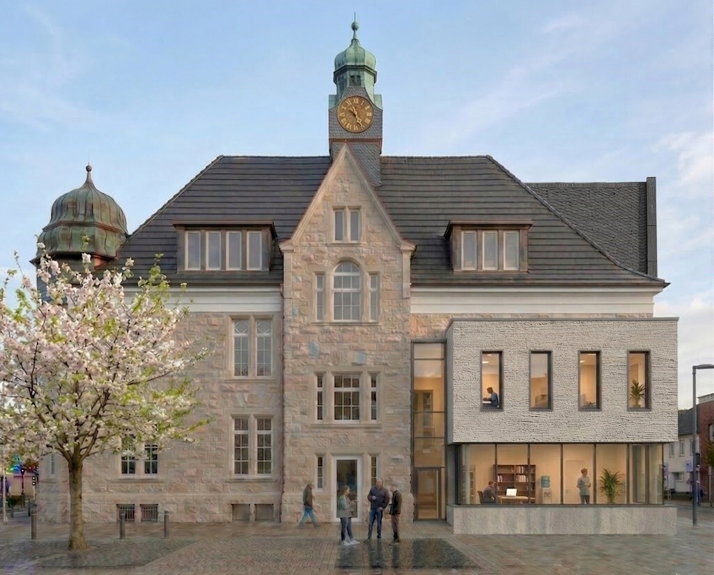 Arbeiten am Historischen Rathaus schreiten planmäßig voran